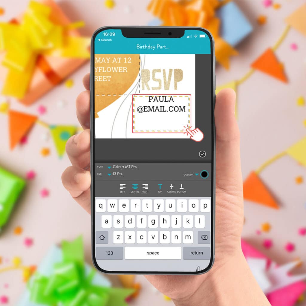 add invite details