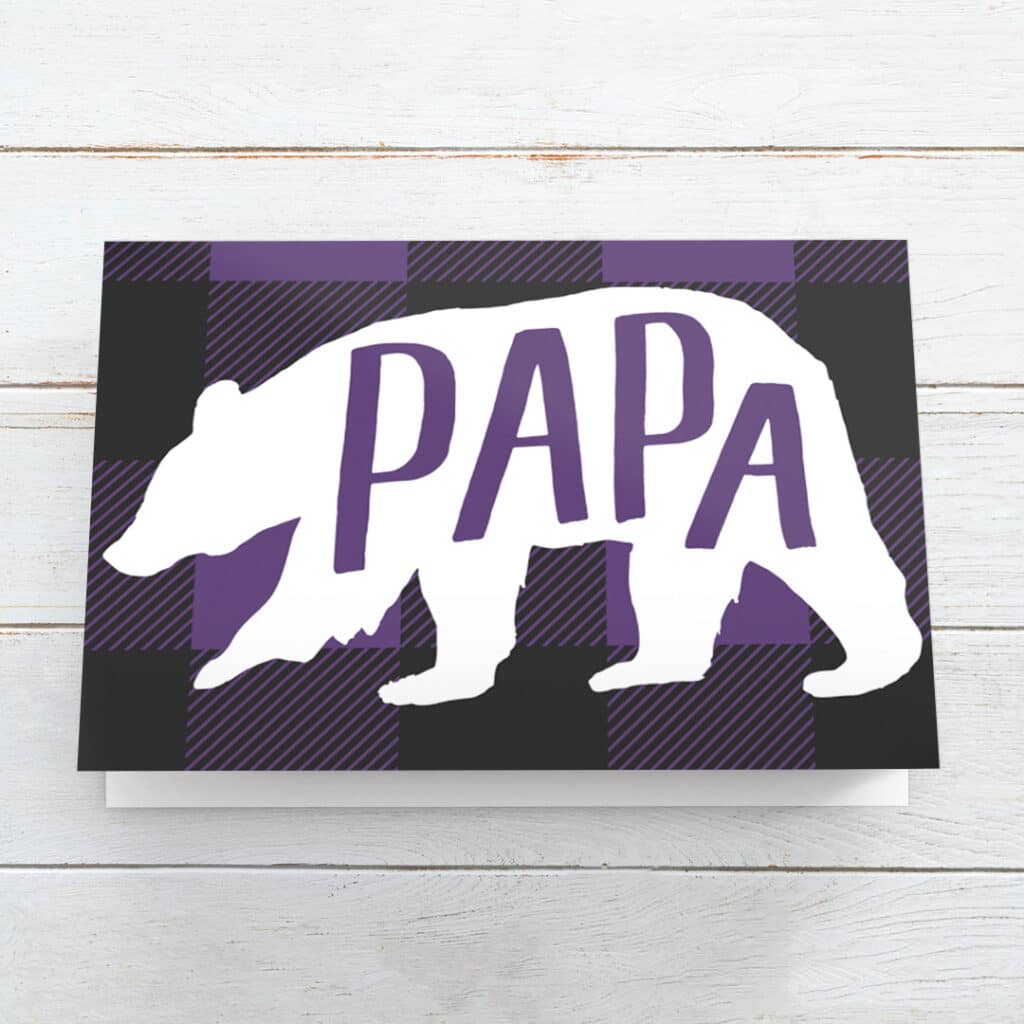 Papa Bear Plaid