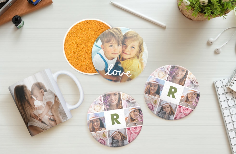 These Round Coasters Make Great Affordable Gifts, Party Favours & Stocking Stuffers