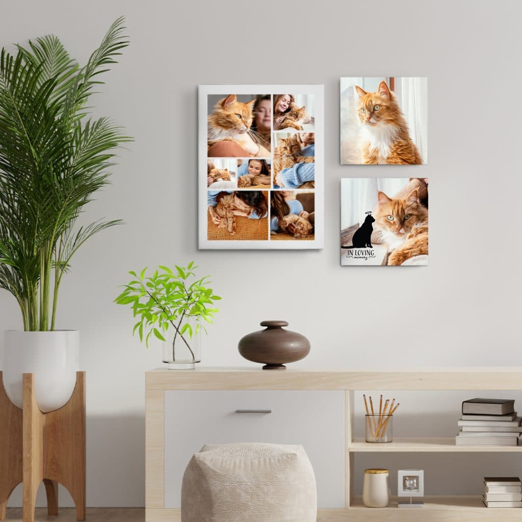 Showcase loved ones in loving memory on photo canvas prints
